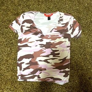 Pink Camouflage Shirt